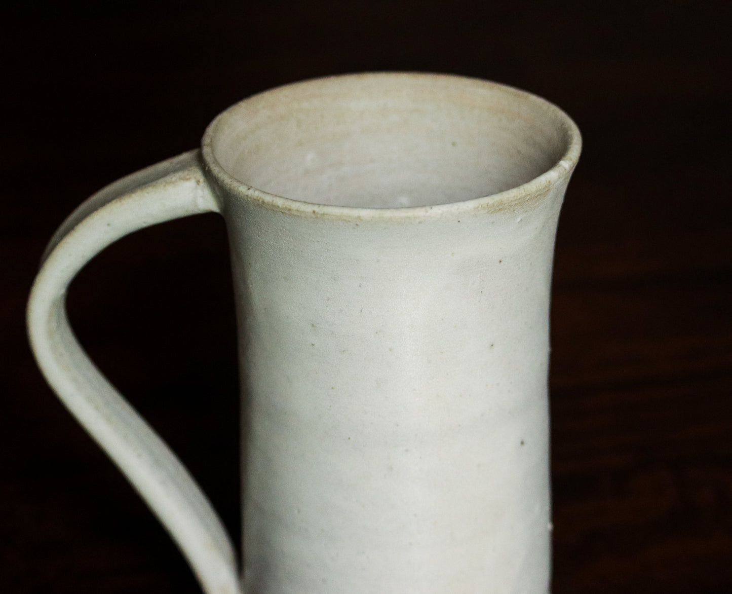Handthrown Creamy Matte Mug set of 2