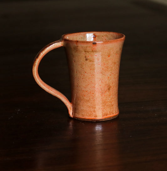 Handthrown Autumn Orange Mug